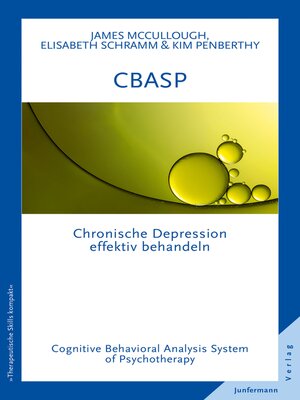 cover image of CBASP--Cognitive Behavioral Analysis System of Psychotherapy